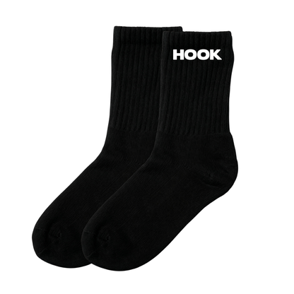 EVERYDAY HOOK 3 PACK - Socken - black/white